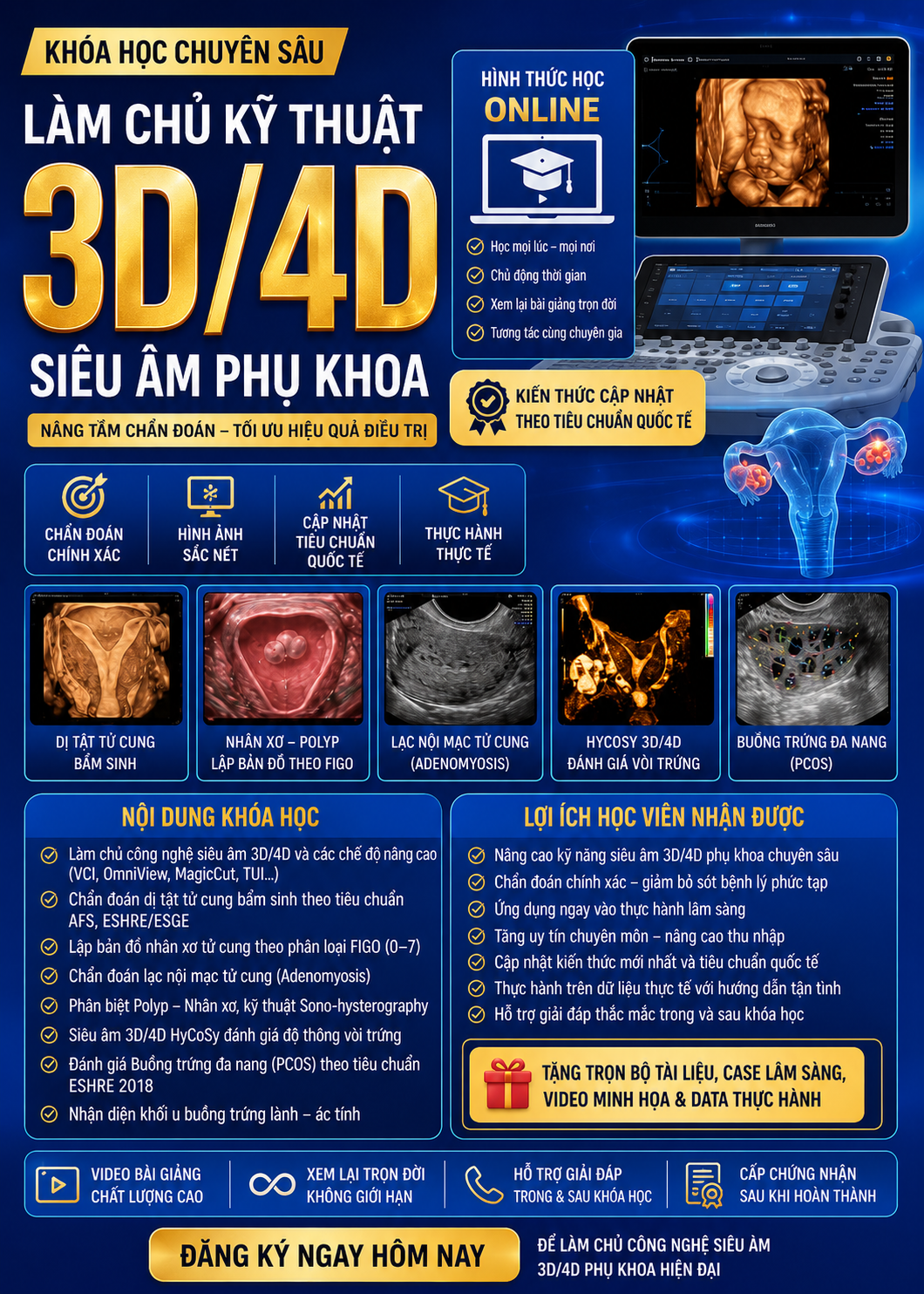 KỸ THUẬT SIÊU ÂM 3D-4D TRONG SẢN PHỤ KHOA