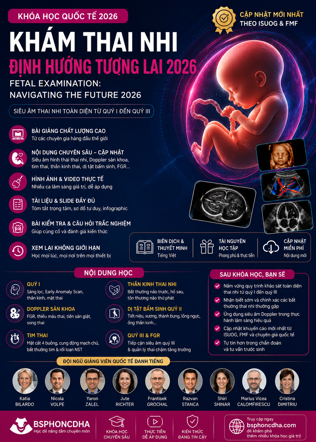 KHÁM THAI NHI – ĐỊNH HƯỚNG TƯƠNG LAI 2026 | CẬP NHẬT TOÀN DIỆN SIÊU ÂM THAI TỪ QUÝ I ĐẾN QUÝ III