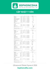 Ảnh bìa: Chỉ số MPI (Tei) thất trái và thất phải ở thai chậm tăng trưởng: phân tích gộp 15 nghiên cứu (UOG 2026)