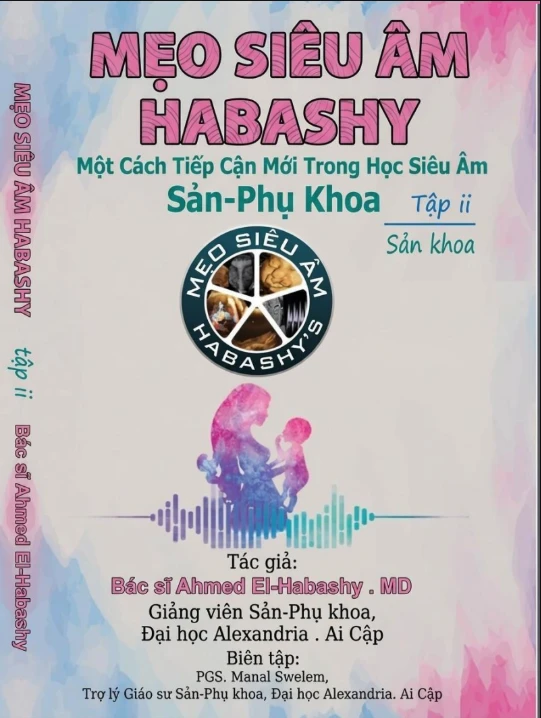 Bìa sách Mẹo siêu âm Habashy – Tập II Sản phụ khoa – bản dịch tiếng Việt