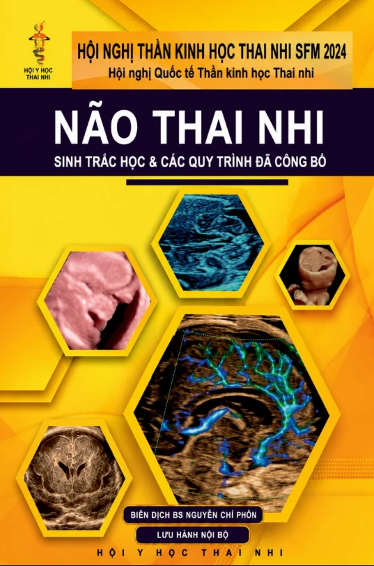 Bìa sách Não thai nhi – Sinh trắc học và các quy trình đã công bố – bản dịch tiếng Việt